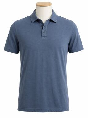 Bonobos Men's Blue Slim Fit Performance Stretch Polo Shirt - Size XL